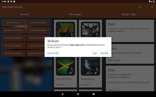 Bald Eagle Sounds screenshot 2
