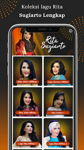 100  Lagu Rita Sugiarto Offline screenshot 2