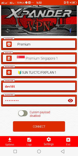 Xpander VPN Official screenshot 1