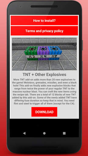 TNT Mod For Minecraft screenshot 4