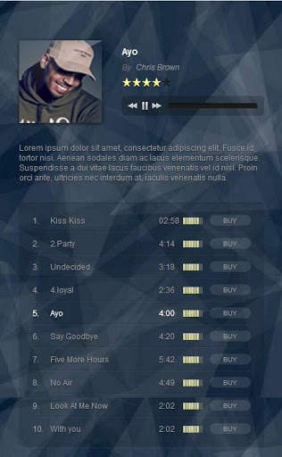 Chris Brown Say Goodbye Song screenshot 5