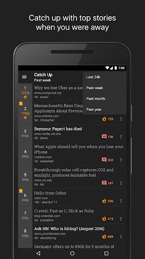 Materialistic - Hacker News screenshot 6