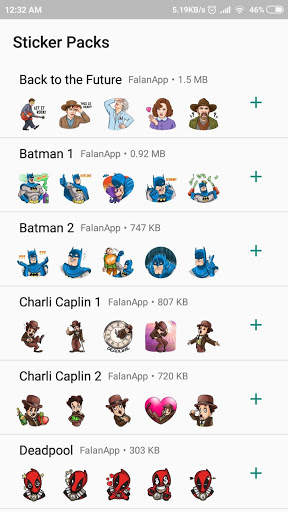 Movies Stickers for Whatsap WAStickerApp screenshot 2