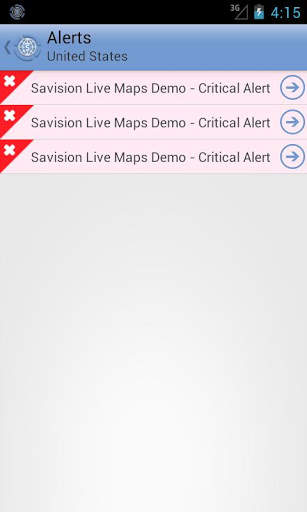 Savision Live Maps for Mobile screenshot 2