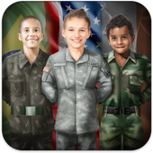 Military Photo Dress icon