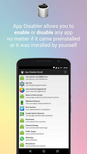 App Disabler [root] screenshot 1