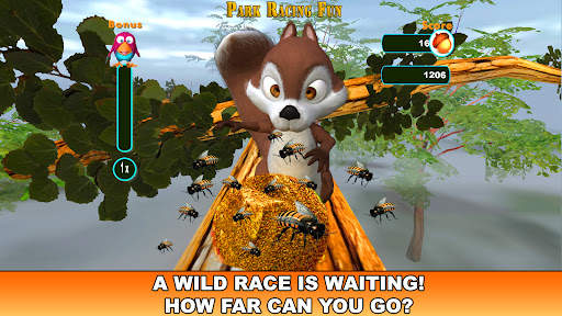 Squirrel Run - Park Racing Fun screenshot 6