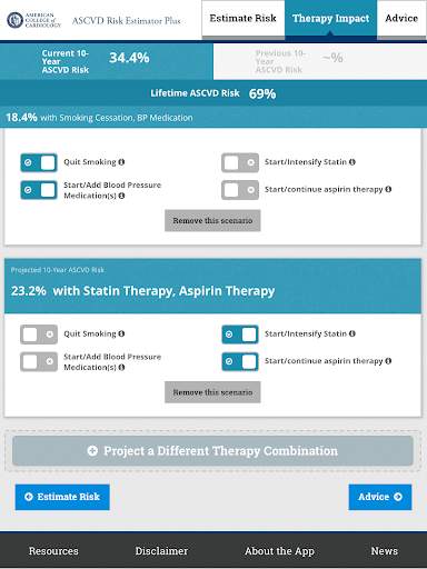 ASCVD Risk Estimator Plus скриншот 10
