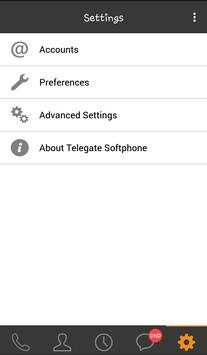 Telegate Softphone screenshot 6