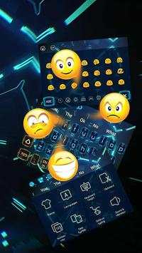 Blue Technology Keyboard screenshot 3