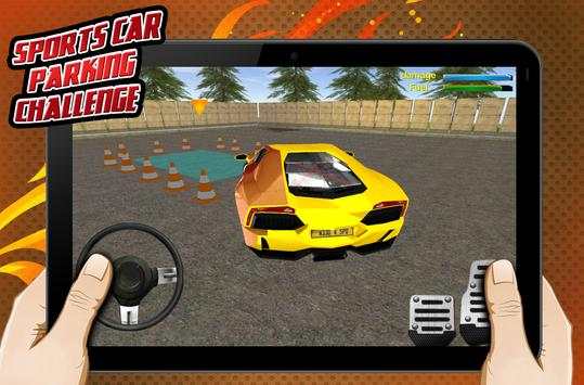 Sport Car Parking Challenge 3D screenshot 1