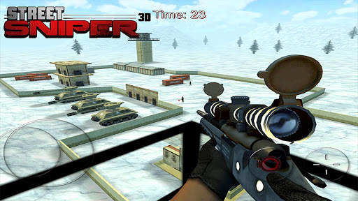 Street Sniper 3D Game screenshot 1