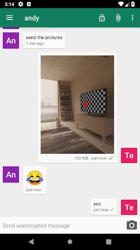 c0nnect messenger PRO ( XMPP / jabber ) screenshot 5