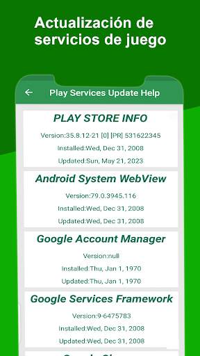 Play Services Update Services screenshot 6