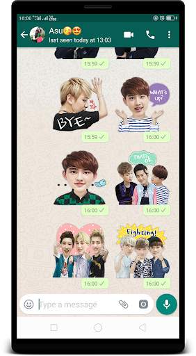 EXO WAStickerApps : Stickers for Whatsapp screenshot 6