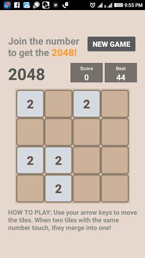2048 Puzzle Game screenshot 1