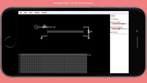 Analog Filter Circuit Simmulator screenshot 2