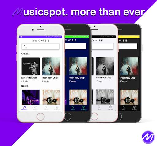 MusicSpot (Music Player) screenshot 1