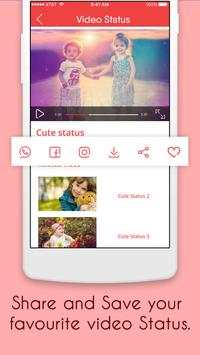 Cute Video Status - 30 Sec Lyrical Videos screenshot 4
