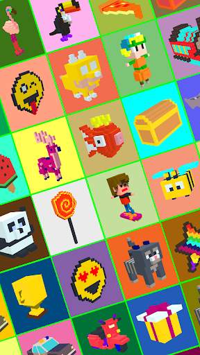 Color by Number Voxel Coloring screenshot 8