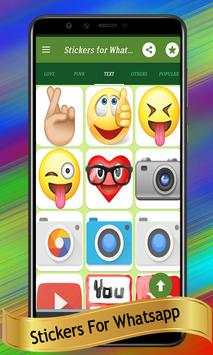 Stickers for Whatsapp Mesenger screenshot 1