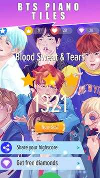 Piano Tiles: BTS Kpop screenshot 3