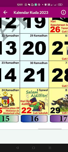 Kalendar Kuda Malaysia - 2023 screenshot 5