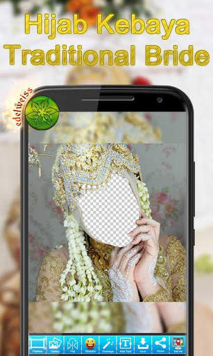 Hijab Kebaya Traditional Bride screenshot 5