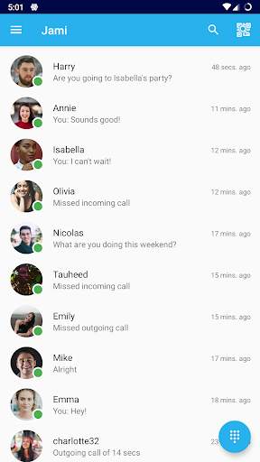 Jami screenshot 3