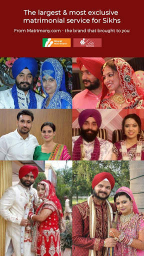 Sikh Matrimony - From Punjabi Matrimony Group screenshot 1