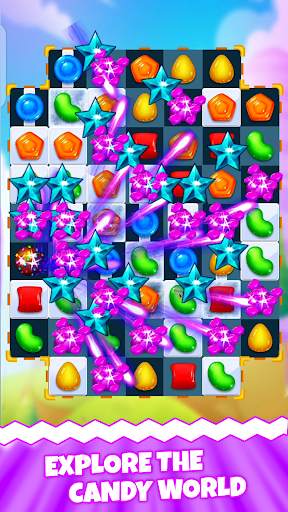 Super candy match3 crush game screenshot 1
