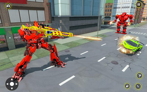Bike Robot Car Game: Police Robot Transform Games screenshot 3