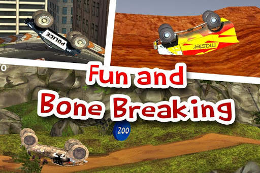 MONSTER TRUCK RACE GAME FREE - STUNT CAR RACING screenshot 3