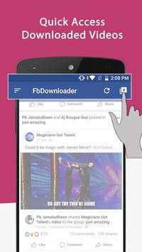 Video Downloader for Facebook screenshot 1