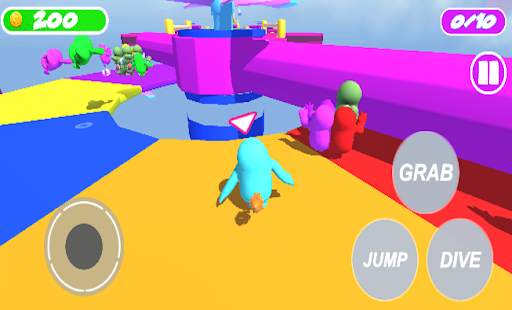 FaII Guys Knockout : Obstacles without fall! screenshot 1