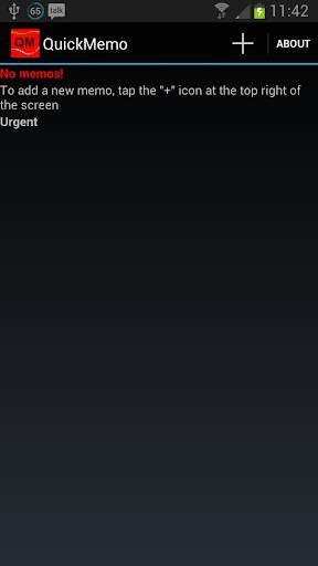 QuickMemo screenshot 1