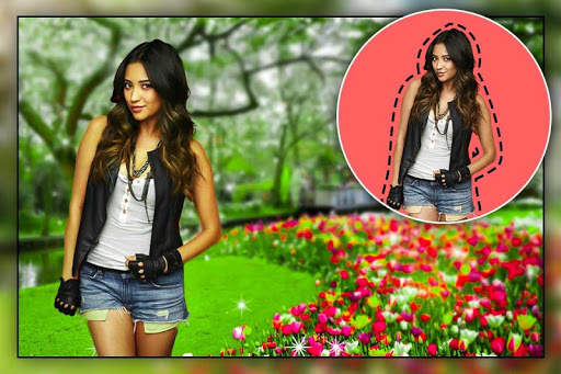 Garden Photo Frame : Auto Remove Background screenshot 2