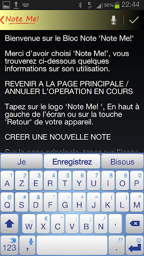 Note Me! - Bloc Notes screenshot 3