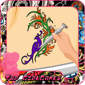 Tattoo Style Shop - Art Game icon
