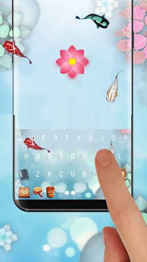 Koi Fish Keyboard Skin स्क्रीनशॉट 4