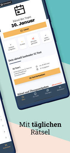 IQ Test Deutsch Gehirnjogging screenshot 5