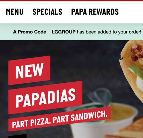 Papa Johns Pizza Coupons & 100's of free games screenshot 2