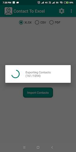 Contact To Excel screenshot 2