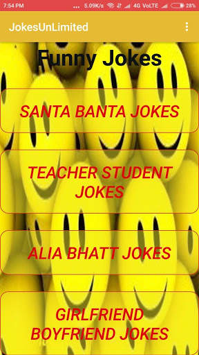5000  funny jokes (offline) screenshot 2