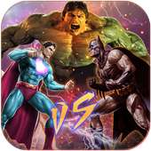 Superhero Immortal gods Ring Battle Arena Fighters logo