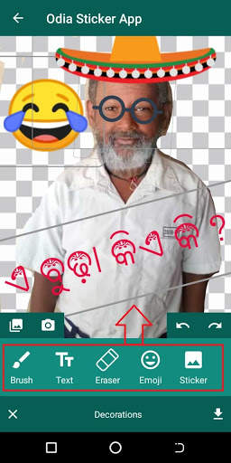 Odia Sticker App for WhatsApp | Odia Sticker Maker screenshot 2