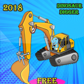 Dinosaur Digger 3 2 1 free drive and discover game icon