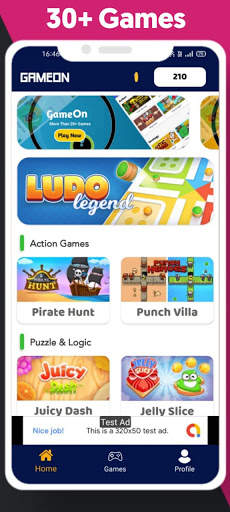 GameOne: Play & Earn स्क्रीनशॉट 1