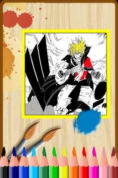 Coloring Ninja Hero Naruto screenshot 2