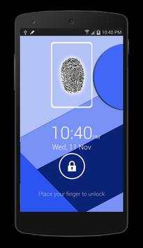Fingerprint Lock Screen Prank screenshot 6